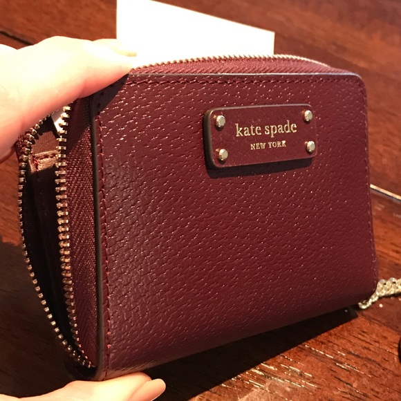 kate spade Handbags - Kate Spade ♠️ Cherrywood key chain wallet